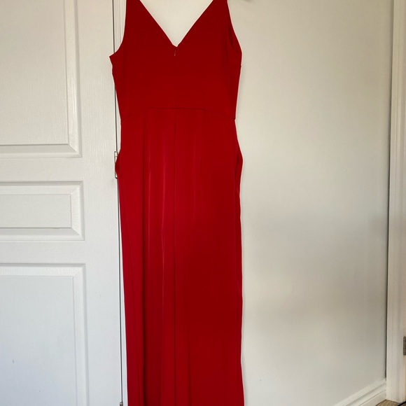 Dynamite V-Neck Wide Leg Jumpsuit - Picture 8 of 8